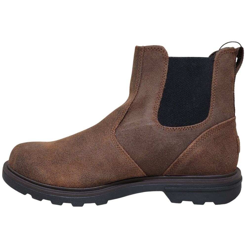 Sorel Men Carson Chelsea Waterproof Ankle Boots Size US 9.5 Tobacco Brown Suede - Picture 3 of 6
